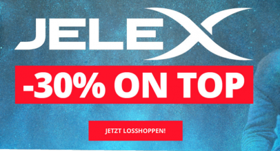 SportSpar – JELEX Jahres-Ausverkauf – 30% ON TOP!