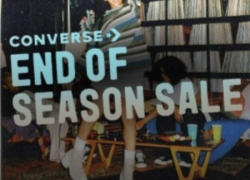 CONVERSE – END OF SEASON SALE – bis 50% Rabatt auf ausgewählte Styles!