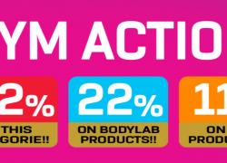 Bodylab24 – 42% Rabatt auf Whey Protein + ausgewählte Produkte in der Kategorie ‘Sale’ + 22% Rabatt auf alle anderen Bodylab Produkte +11% Rabatt auf ALLES!