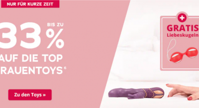 ORION Erotikshop – bis zu 33% Rabatt auf die Top-Frauentoys + GRATIS Liebeskugeln!