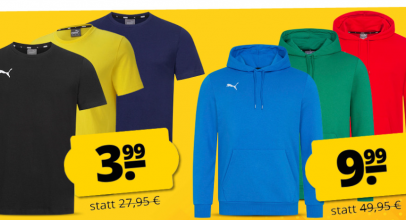 SportSpar – PUMA WOW DEALS – Artikel ab 3,99€!