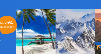 fluege.de – Frühbucher 2025 – bis zu 29% Rabatt!