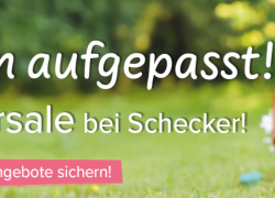 Großer Ostersale bei Schecker.de – bis zu 40% Rabatt!