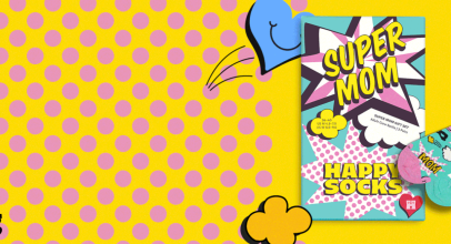 HappySocks – Muttertag – SUPER MOM – 10% Rabatt!