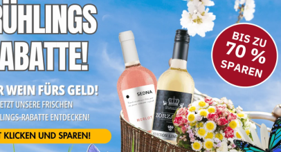 Wein-Shop ebrosia – FRÜHLINGS-RABATTE – mit bis zu 70% Rabatt!