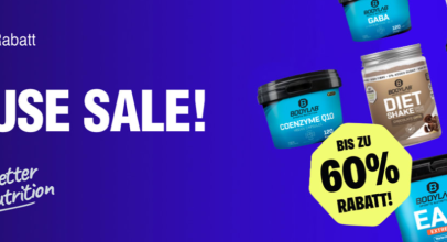 WAREHOUSE-SALE bei BODYLAB24 – bis zu 60% Rabatt auf Produkte!