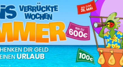LOGITRAVEL – Sommerurlaub – bis zu 600€ Urlaubsgeld inkl. Reiseversicherung!