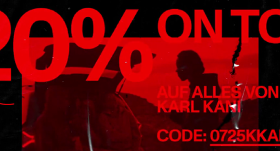 DefShop – 20% Rabatt ON TOP AUF ALLES von KARL KANI!