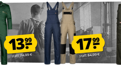 SportSpar – Dickies Workwear Sale – bis 81% Rabatt!