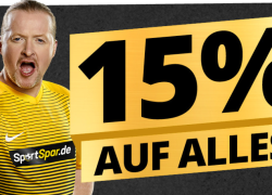 SportSpar – 15% Rabatt auf ALLES!