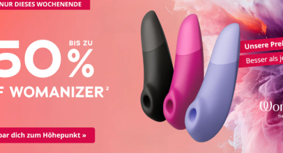 ORION Erotikshop – bis zu 50% Rabatt auf Womanizer!