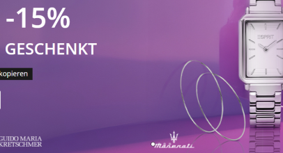 Christ – bis zu 15% Rabatt und kostenfreien Versand auf ausgewählten Schmuck und Uhren!