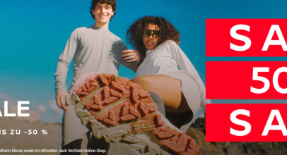 FINAL SALE bei Jack Wolfskin – bis zu 50% Rabatt!
