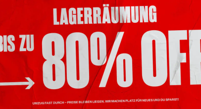 Defshop – LAGERRÄUMUNG – Alles muss raus – bis zu 80% Rabatt!
