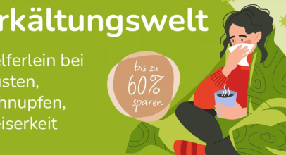 Aliva Apotheke – Erkältungswelt – bis zu 60% Rabatt!