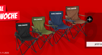 Spardeal der Woche bei SportSpar – KIRKJUBØUR® “Njörd” Campingstuhl – verschiedene Farben für je 9,99€!