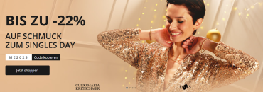 Christ – Singles’ Day – bis 22% Rabatt auf ausgewählte Schmuckstücke!