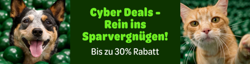 Zooplus – CYBER DEALS – Die besten Angebote – bis zu 30% Rabatt!