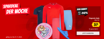 Spardeal der Woche bei SportSpar – Fixpreis Sale – bis zu 96% Rabatt!