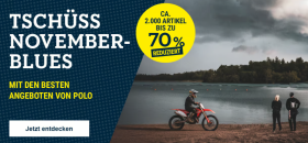 BLACK WEEK bei POLO Motorrad – bis 70% Rabatt!