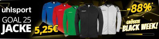 SportSpar.de – Uhlsport Goal 25 Herren Jacke mit 88% Rabatt!