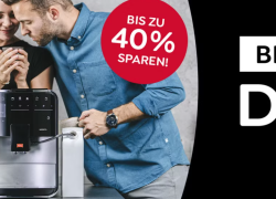 Melitta® Online Shop – BLACK WEEK DEALS – bis zu 40% Rabatt!