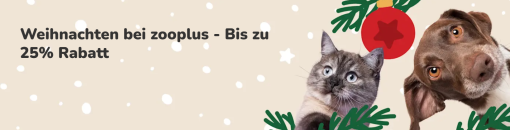 Zooplus – Ho-Ho-Hol dir die besten Deals – bis zu 25% Rabatt!