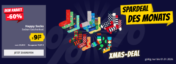 Spardeal des Monats bei SportSpar – Happy Socks Geschenkset – bis 60% Rabatt!