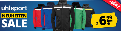 SportSpar.de – Uhlsport Neuheiten Sale – bis 89% Rabatt!