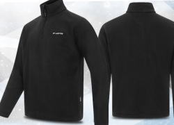 SportSpar – LOTTO Arktis Herren Fleece Sweatshirt mit Zip – 71% Rabatt!