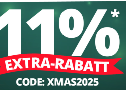 SportSpar – XMAS – LAST MINUTE SALE – 11% Extra-Rabatt auf ALLES!