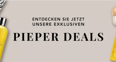 Parfümerie Pieper – PIEPER DEALS – bis 50% Rabatt auf ausgewählte Artikel!