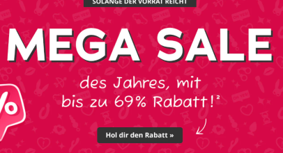 ORION Erotikshop – Größter SALE des Jahres – bis zu 69% Rabatt auf Mode, Dessous & Sextoys!
