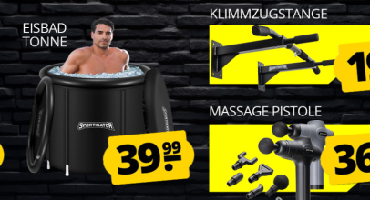 SPORTINATOR ANGEBOTE bei SportSpar.de – ausgewählte Artikel ab 2,99€!