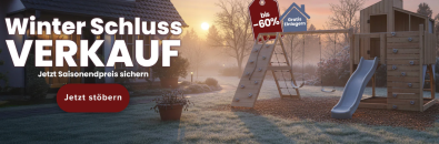 OutdoorToys – Jetzt bis zu -60 % im Winter Schlussverkauf sichern und gratis einlagern!