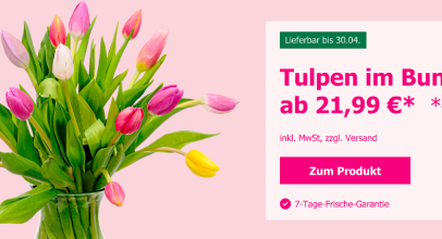 123Blumenversand – Blumenangebote mit über 48% Rabatt!