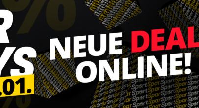 SportSpar –  SparDays – Neue Deals online – bis 96% Rabatt auf ausgewählte Artikel!