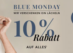 Parfümerie Pieper – Blue Monday – 10% Rabatt auf Alles!