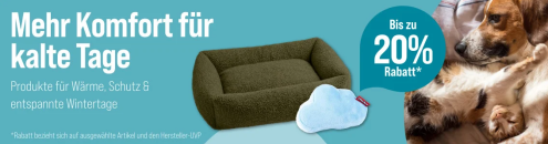 ZooRoyal – Mehr Komfort für kalte Tage – bis 20% Rabatt!