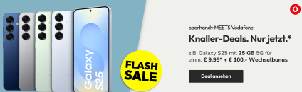 Sparhandy – FLASH SALE – mit 100€ Wechselbonus on Top!