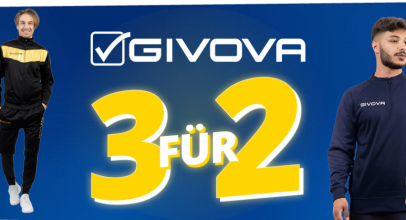 Sportspar – GIVOVA 3 für 2 Aktion bis 80% Rabatt!
