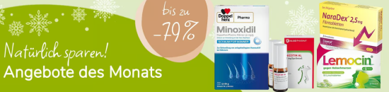 Aliva Apotheke – Angebote des Monats – bis zu 79% Rabatt!