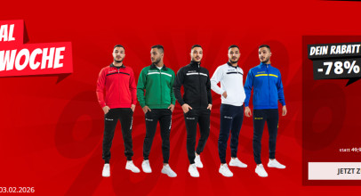 Spardeal der Woche bei SportSpar – Givova One Full Zip Trainingsanzug – verschiedene Farben und Größen für je 11,11€!