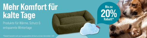 ZooRoyal – Mehr Komfort für kalte Tage – bis 20% Rabatt!