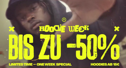 DefShop – Hoodie Week mit bis zu 50% Rabatt!
