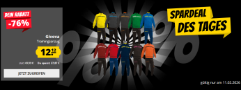Spardeal des Tages bei SportSpar.de mit 76% Rabatt!