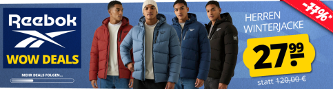 Reebok WOW DEALS bei SportSpar.de – mit 77% Rabatt!