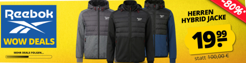 Reebok WOW DEALS bei SportSpar.de – mit 80% Rabatt!