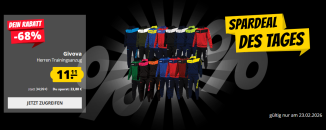 Spardeal des Tages bei SportSpar.de mit 68% Rabatt!