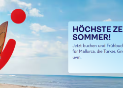 TUI REISEN – Aktion – bis 300€ Sofortrabatt + Bis zu 40% Frühbucherrabatt !